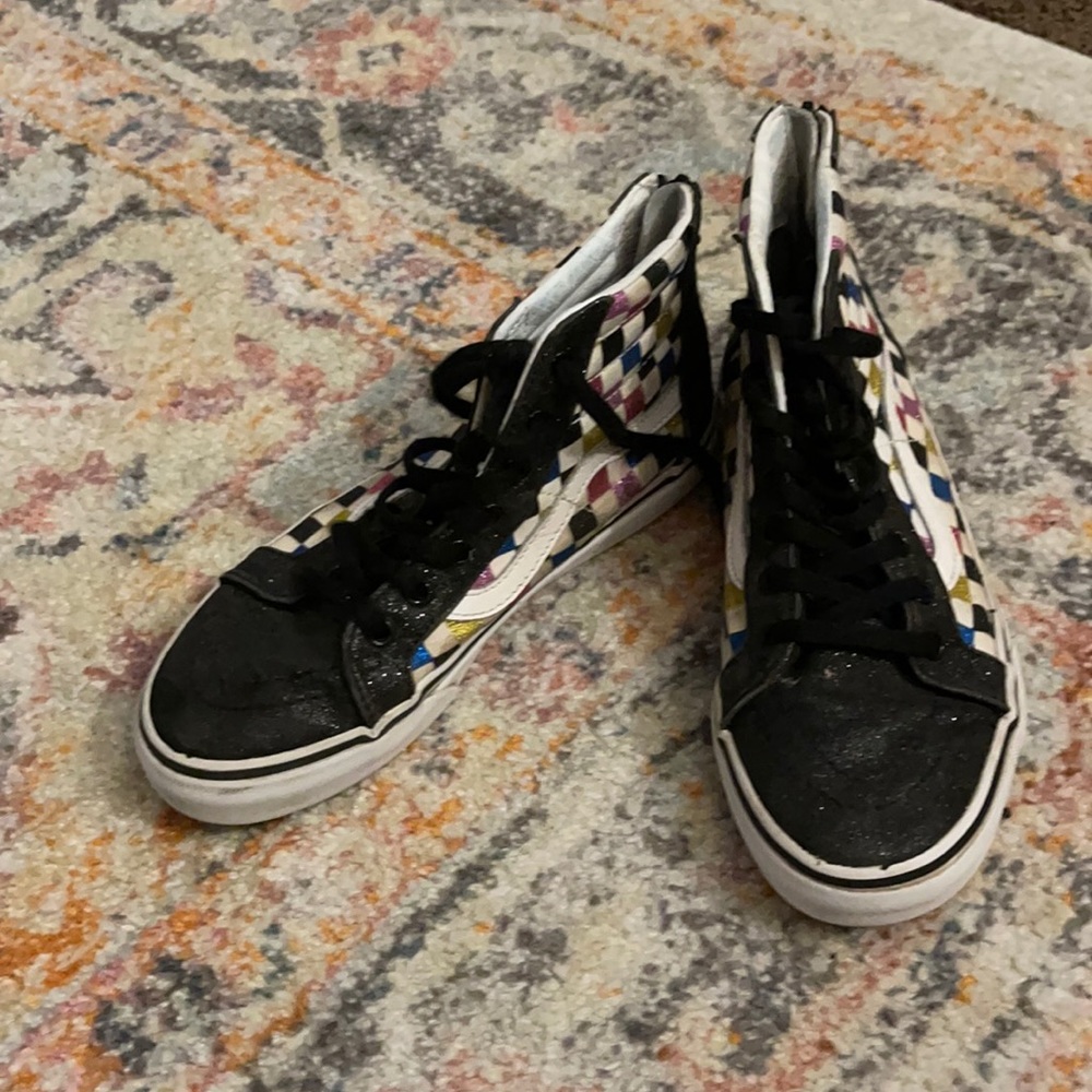 Kids high top vans